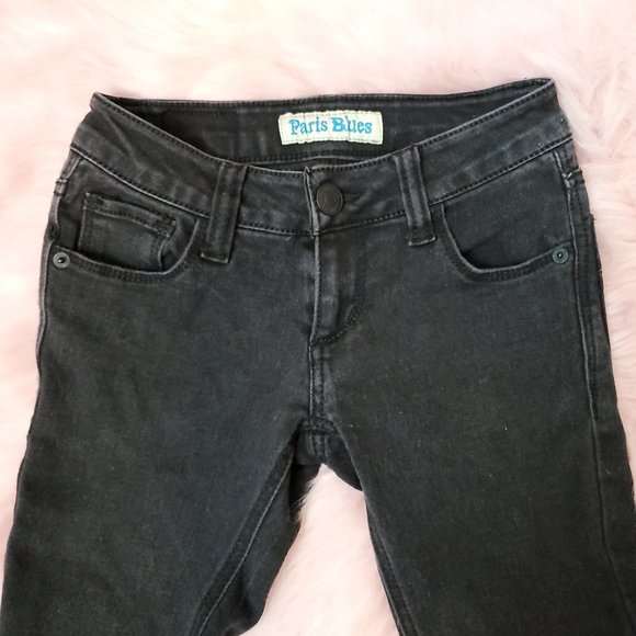 Paris Blues Super Skinny Black Jeans - Picture 2 of 4